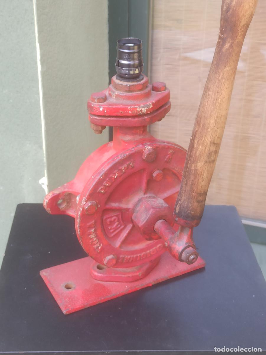 Antig&uuml;edades: Lampara bomba manual de HF - Foto 5
