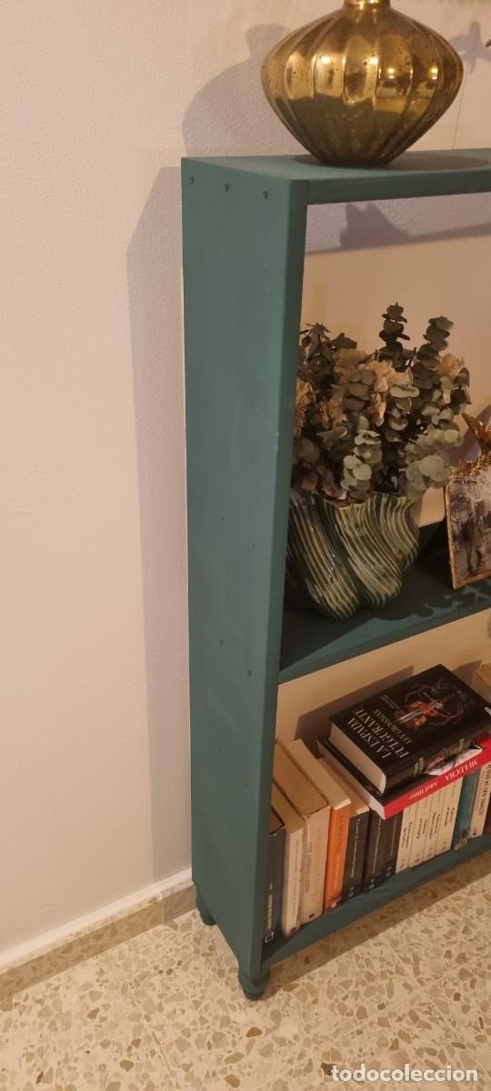 Antig&uuml;edades: Estanter&iacute;a de madera estilo vintage - Foto 3