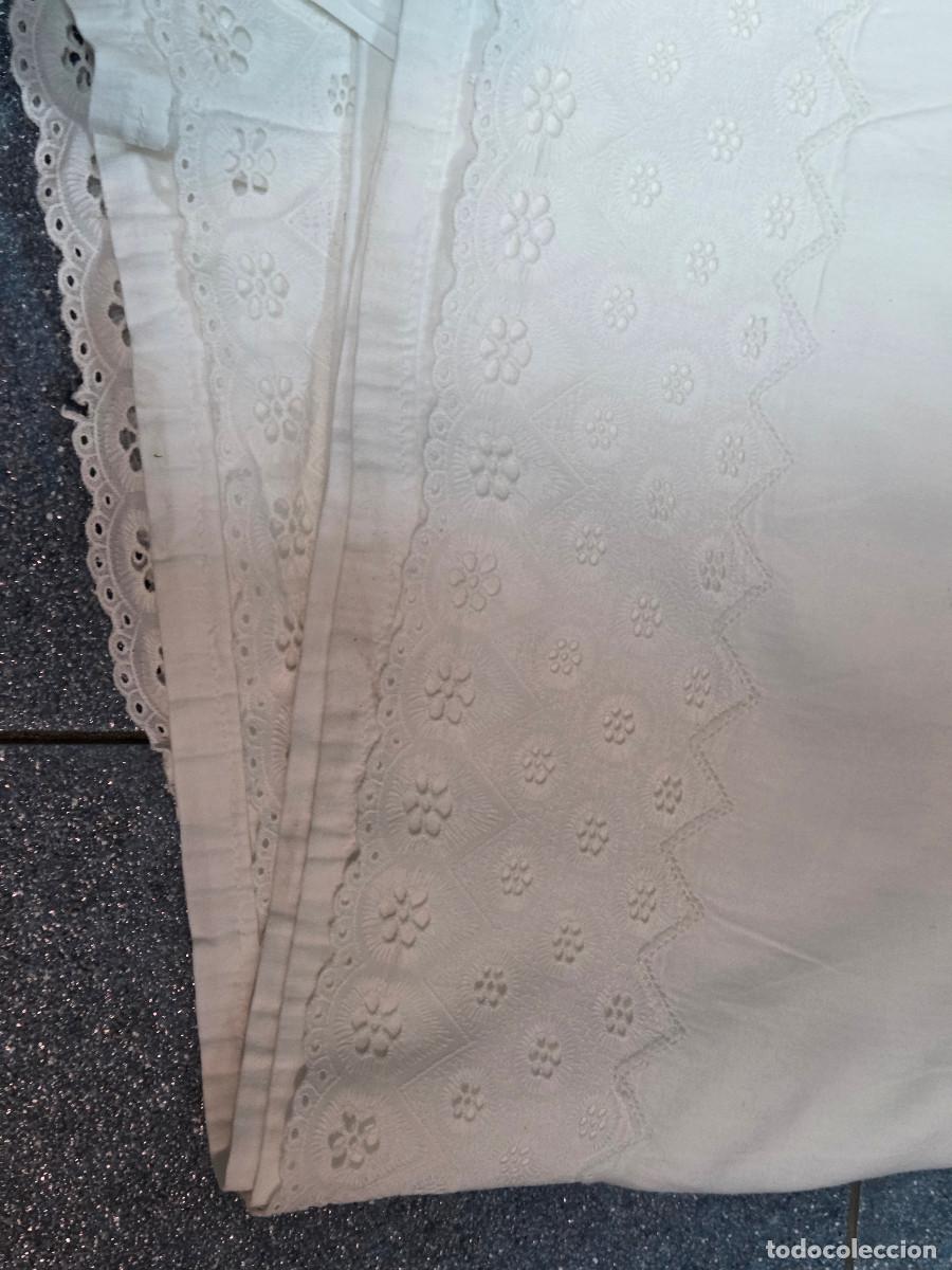 Antig&uuml;edades: sabanas de 90 cm de algodon - Foto 3