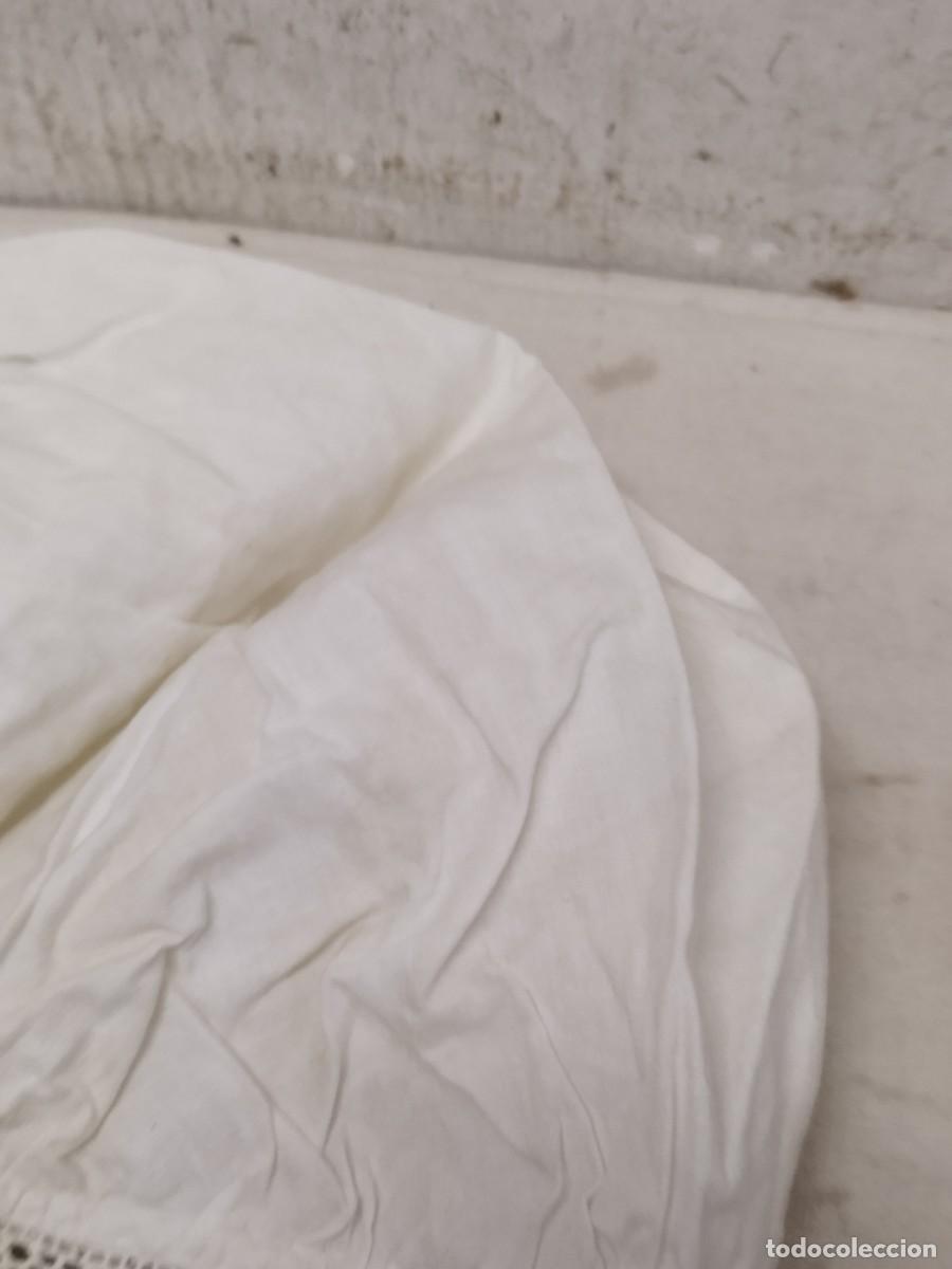 Antig&uuml;edades: Antiguo gorro de dormir de color blanco. - Foto 6