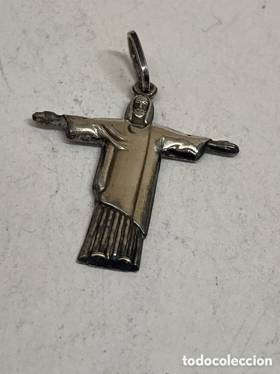 Antig&uuml;edades: Cruz de plata religiosa C543 - Foto 1