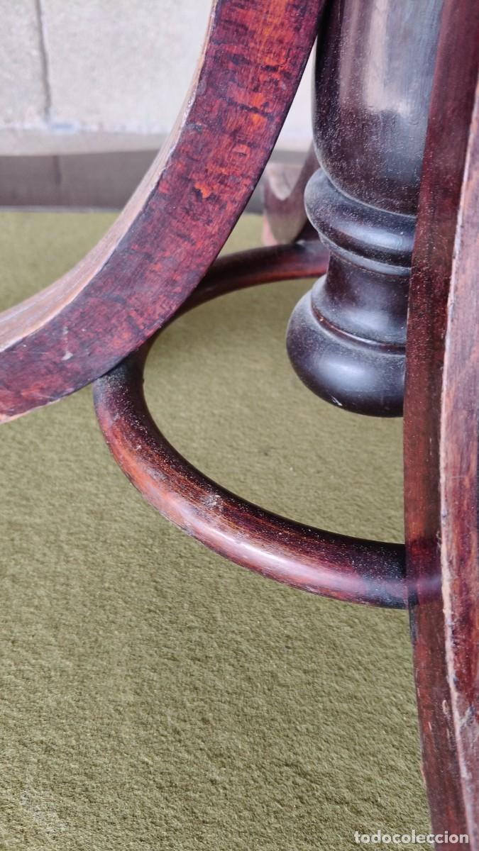 Antig&uuml;edades: Tabouret de piano 1900 original - Foto 6