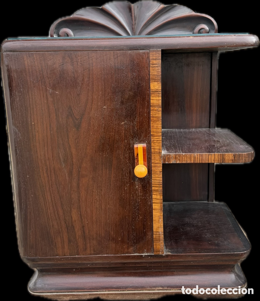 Antig&uuml;edades: Mesitas art d&eacute;co de madera - Foto 1