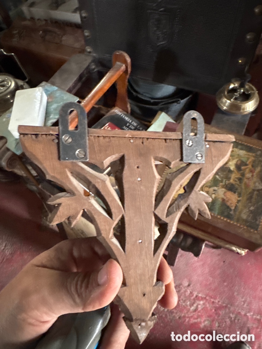 Antig&uuml;edades: Peque&ntilde;a repisa de madera - Foto 4