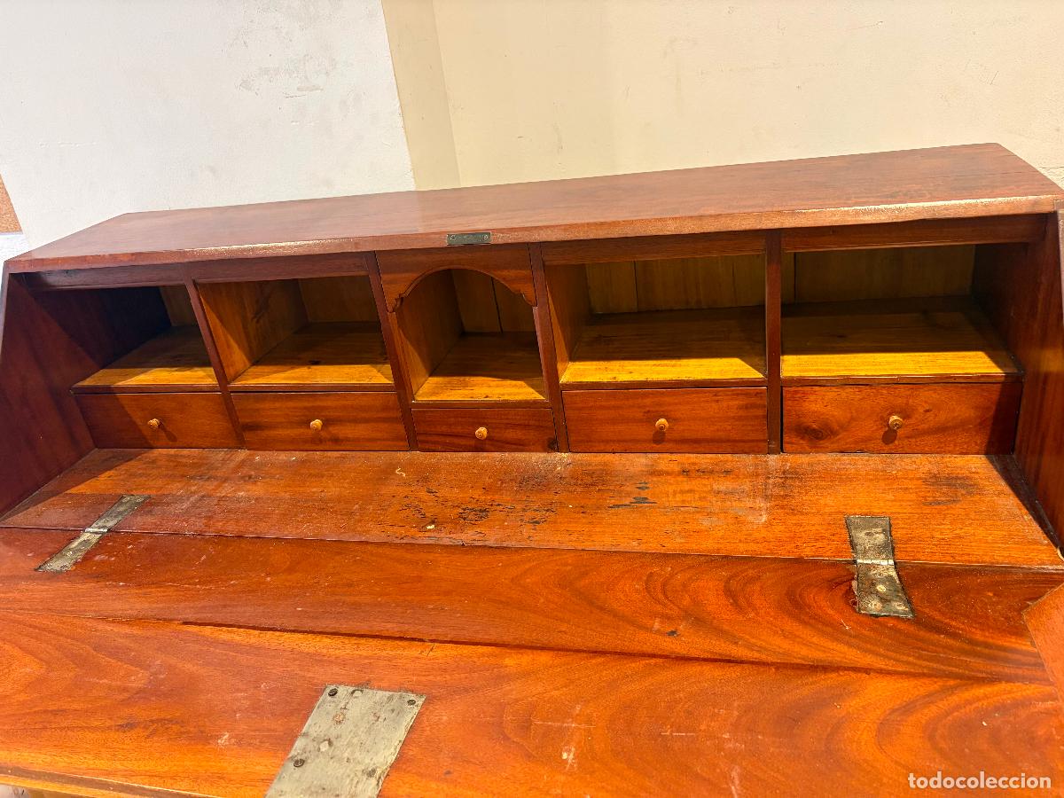 Antig&uuml;edades: Canterano imperio escritorio Catalunya 1800 - Foto 7