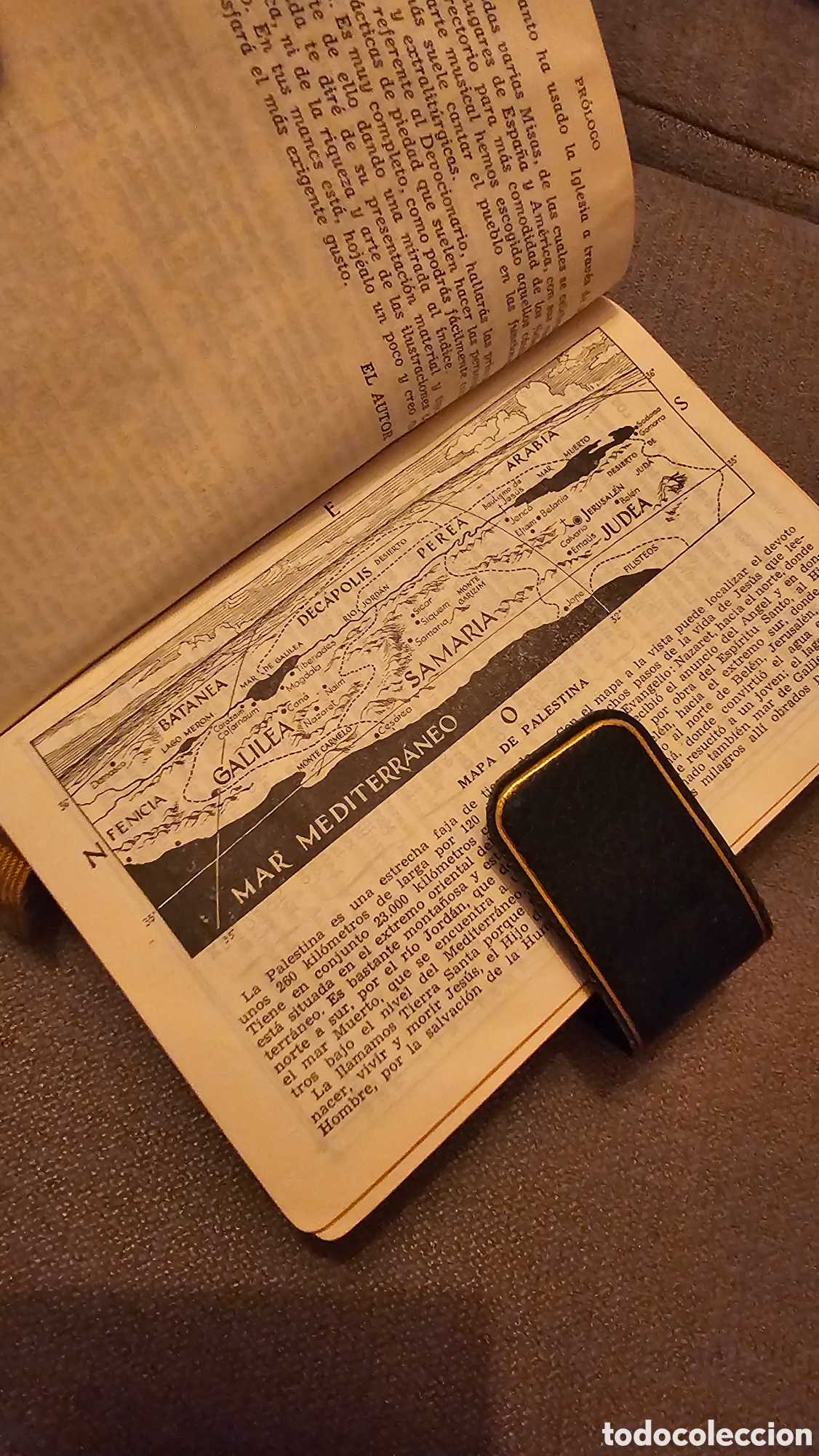 Antig&uuml;edades: Libro Misal Diario Devocionario 1955 - Foto 14