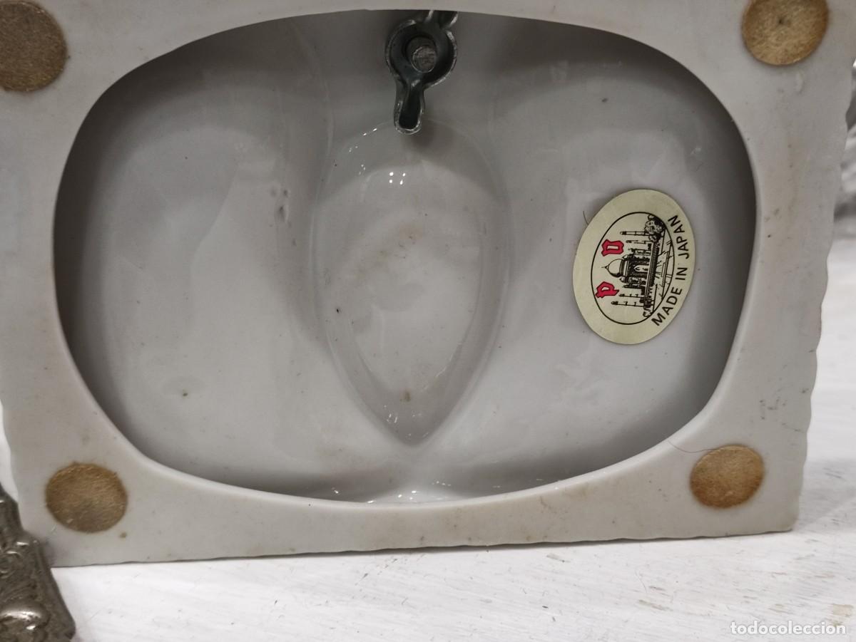 Antig&uuml;edades: Espejo de tocador de cer&aacute;mica - Foto 11