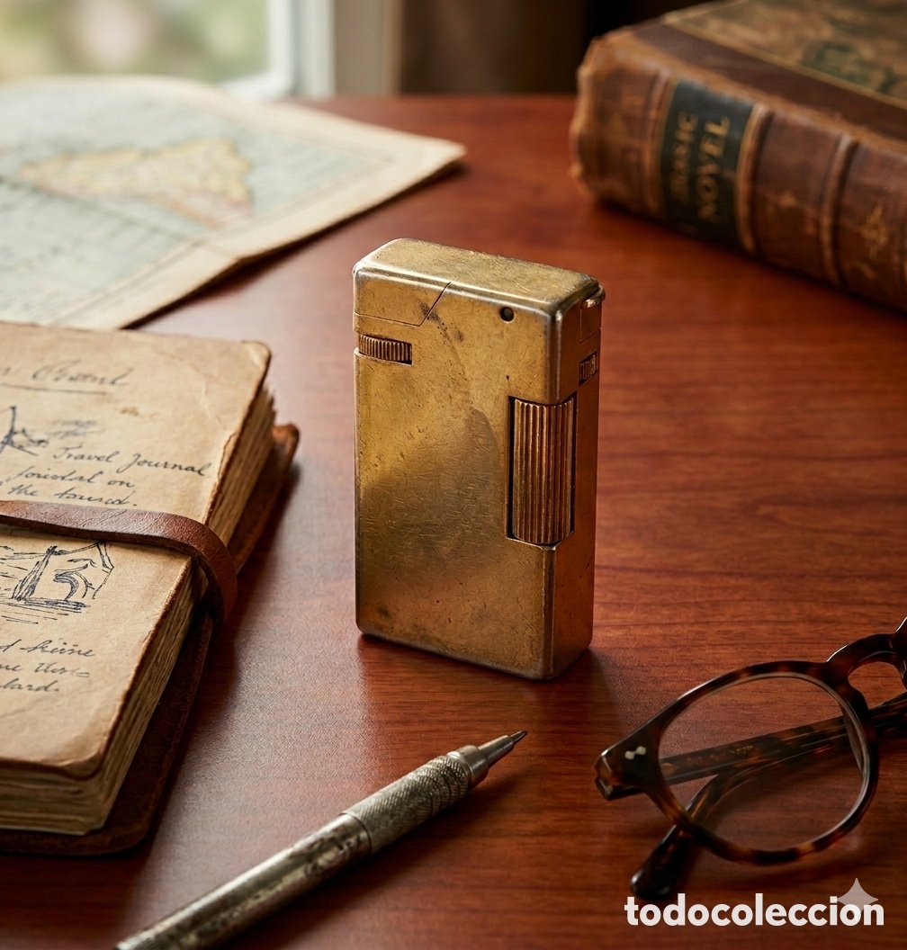 Antig&uuml;edades: Mechero vintage GRECO &ldquo;Jutson 32&rdquo; Metamar Espa&ntilde;a &ndash; Para revisi&oacute;n (piedra atascada)