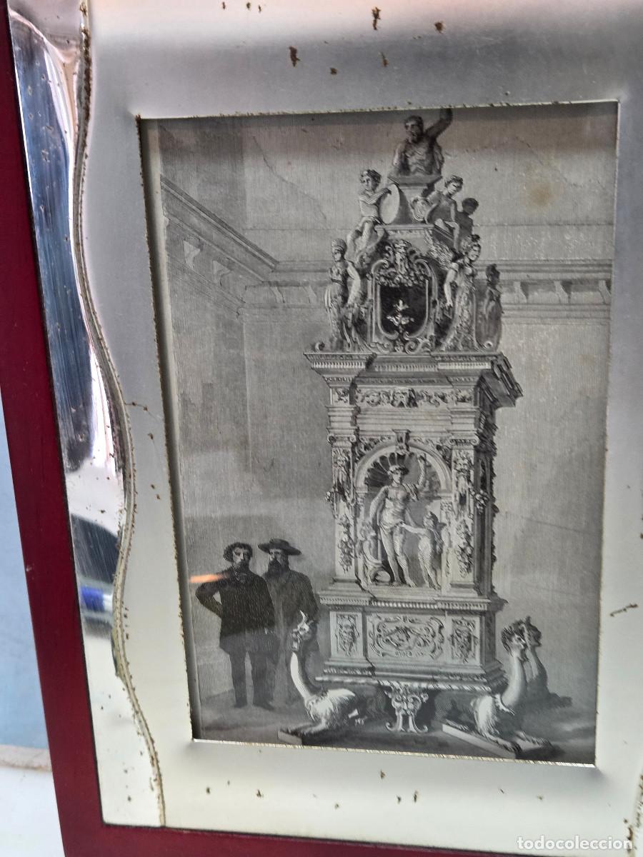 Antig&uuml;edades: cuadro con grabado antiguo - Foto 2