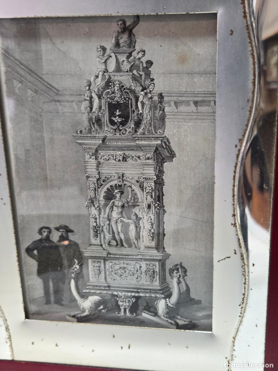 Antig&uuml;edades: cuadro con grabado antiguo - Foto 3