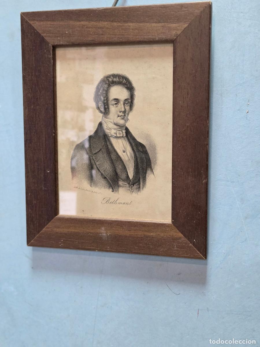 Antig&uuml;edades: cuadro con grabado antiguo - Foto 1