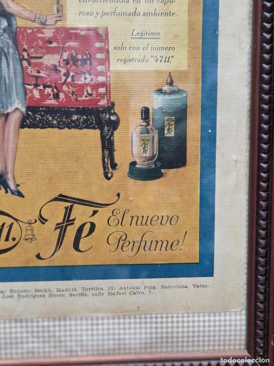 Antig&uuml;edades: cuadro con cartel antiguo - Foto 4