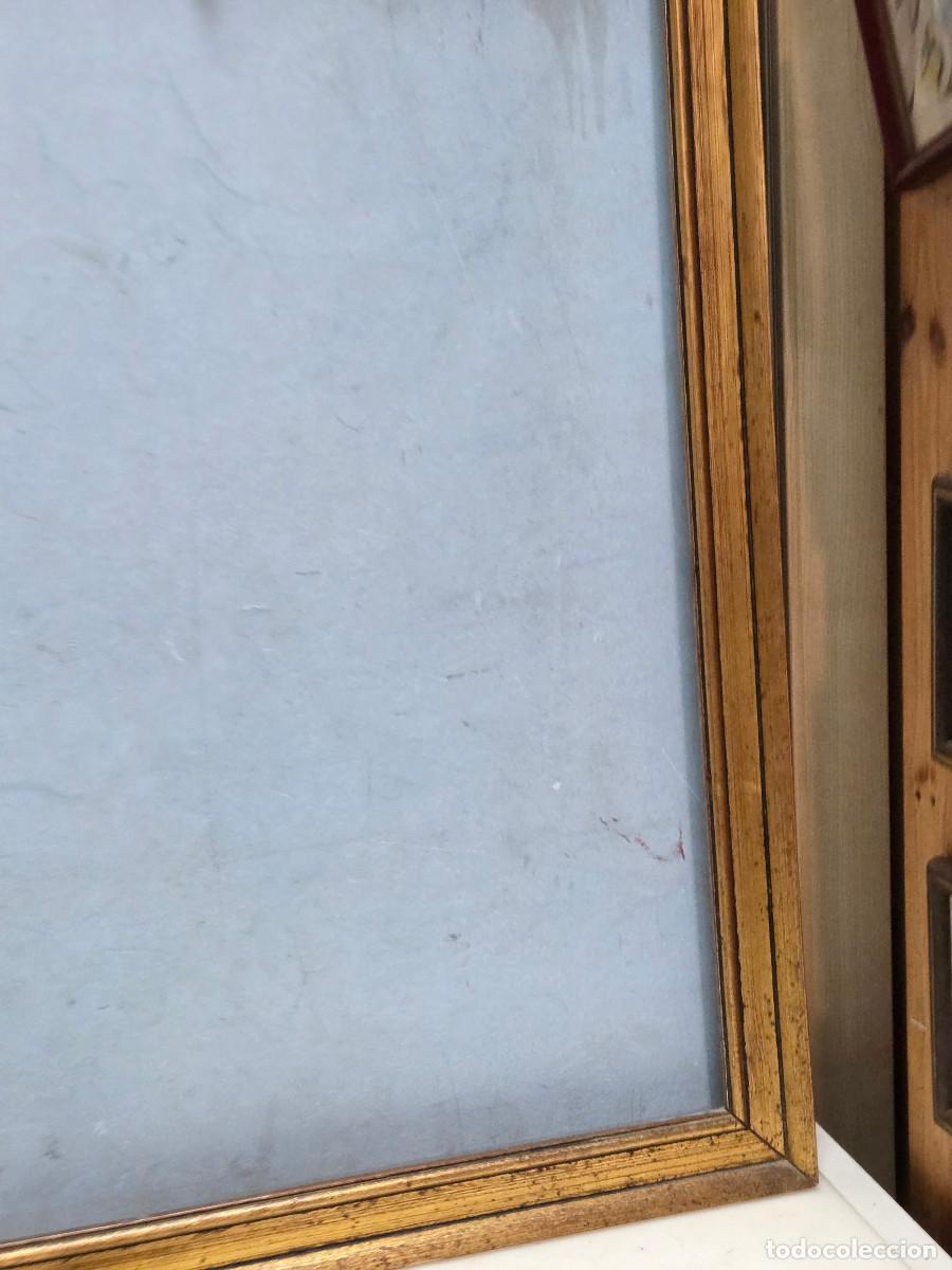 Antig&uuml;edades: cuadro con el marco y antiguo - Foto 2