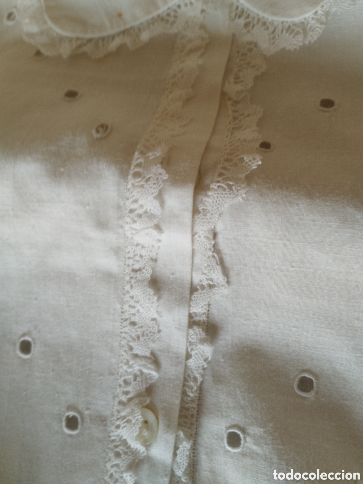 Antig&uuml;edades: *CAMISON, CAMISA DE DORMIR. (Rf:118/*) - Foto 3
