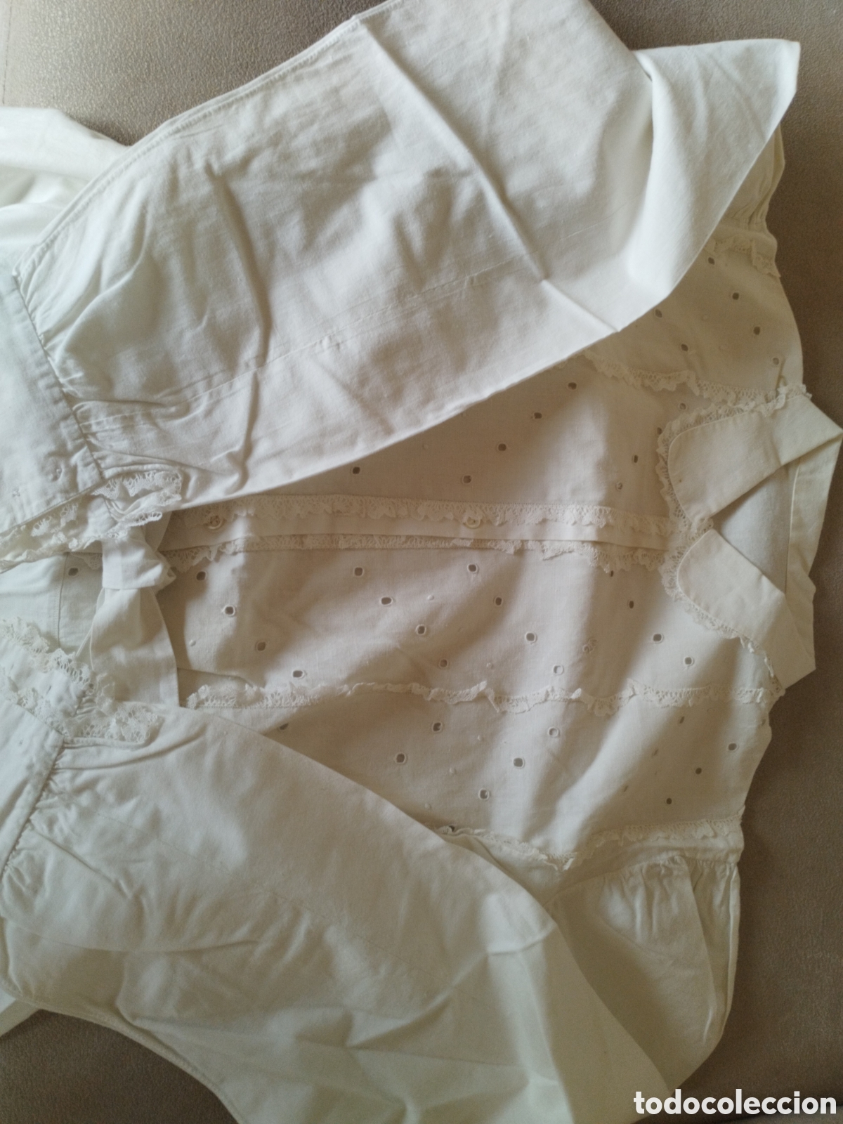 Antig&uuml;edades: *CAMISON, CAMISA DE DORMIR. (Rf:118/*) - Foto 1