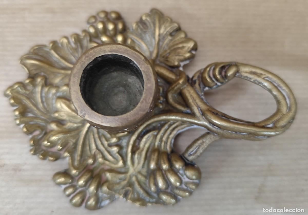 Antig&uuml;edades: Peque&ntilde;o velero de bronce decorado - Foto 4
