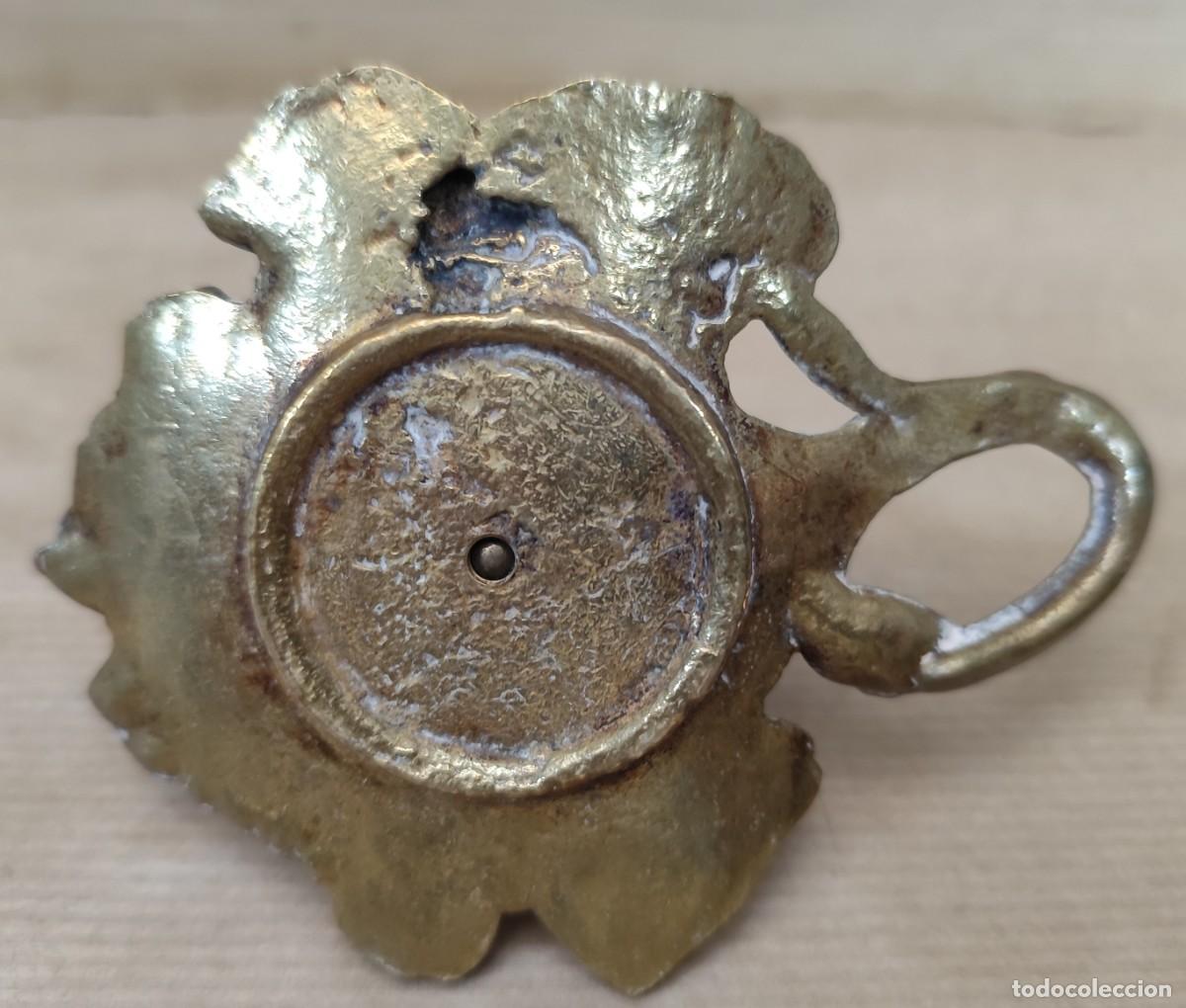 Antig&uuml;edades: Peque&ntilde;o velero de bronce decorado - Foto 10