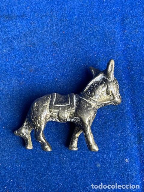 Antig&uuml;edades: FIGURA BRONCE BURRITO - Foto 2