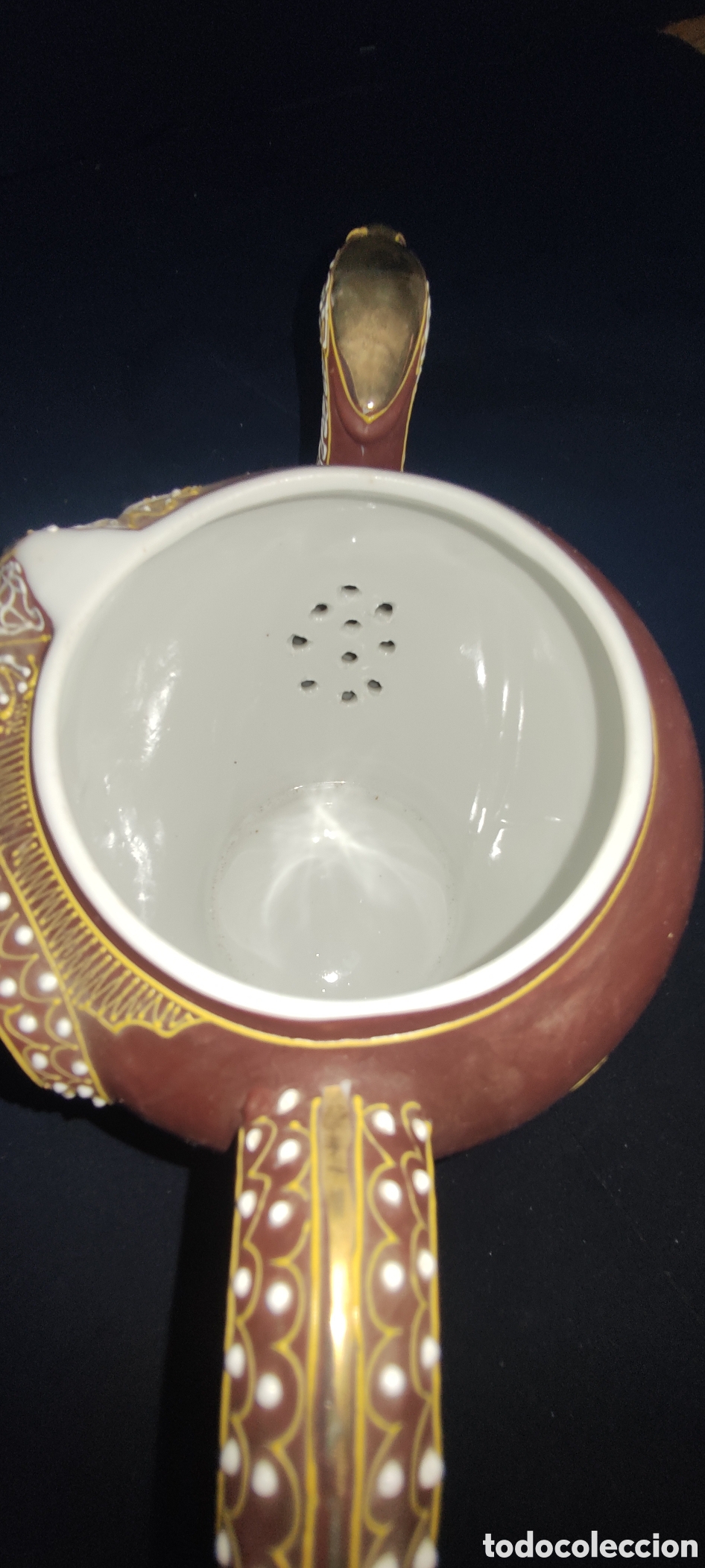 Antig&uuml;edades: Juego de te japon&eacute;s Satsuma - Foto 15