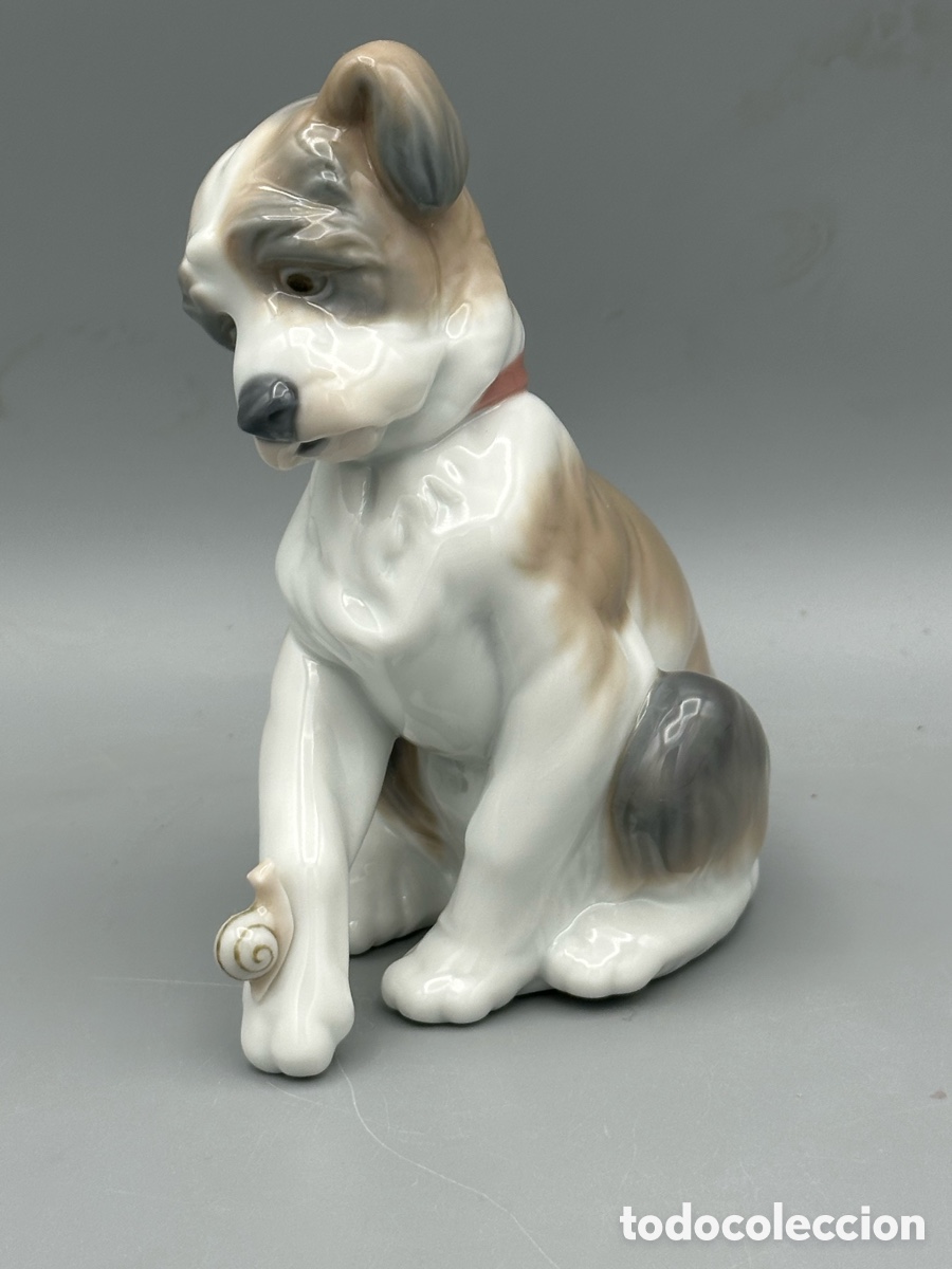 Antig&uuml;edades: REF: 01006211 &ldquo;PERRITO CON CARACOL&rdquo; LLADR&Oacute; - Foto 3