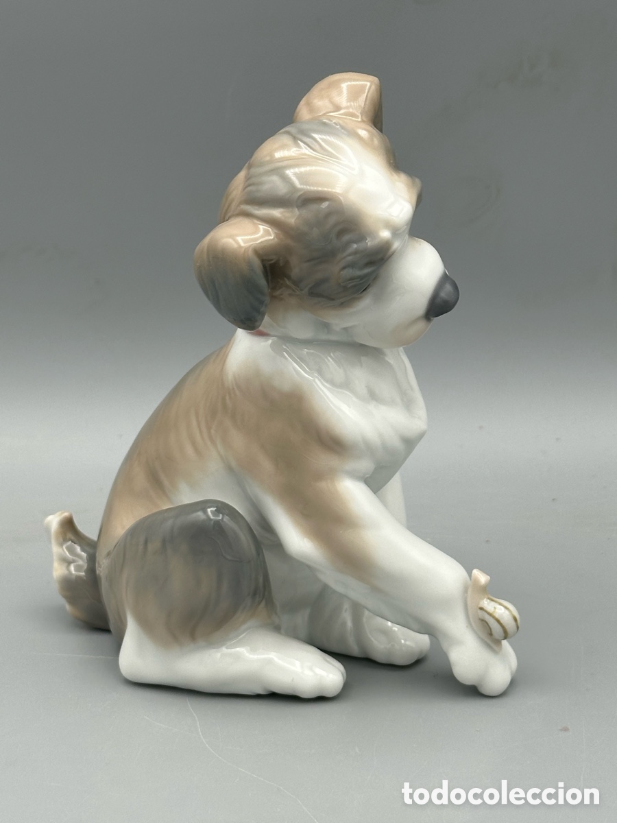 Antig&uuml;edades: REF: 01006211 &ldquo;PERRITO CON CARACOL&rdquo; LLADR&Oacute; - Foto 4