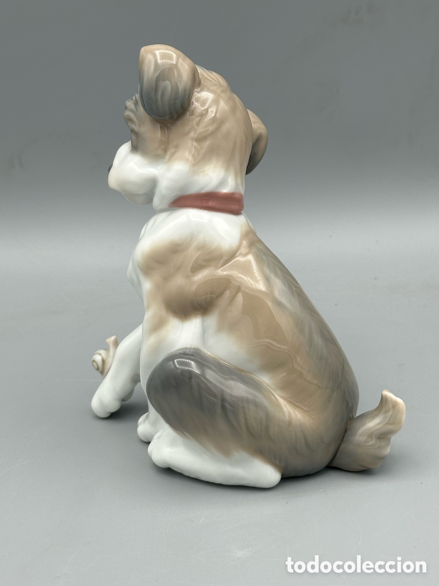 Antig&uuml;edades: REF: 01006211 &ldquo;PERRITO CON CARACOL&rdquo; LLADR&Oacute; - Foto 8
