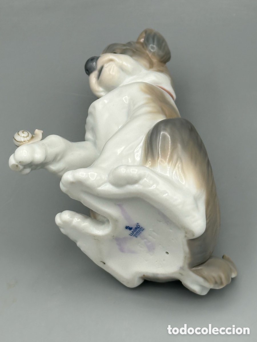 Antig&uuml;edades: REF: 01006211 &ldquo;PERRITO CON CARACOL&rdquo; LLADR&Oacute; - Foto 9