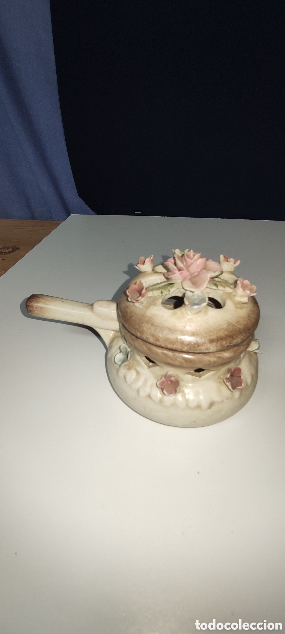 Antig&uuml;edades: Caja decorativa Capodimonte - Foto 2