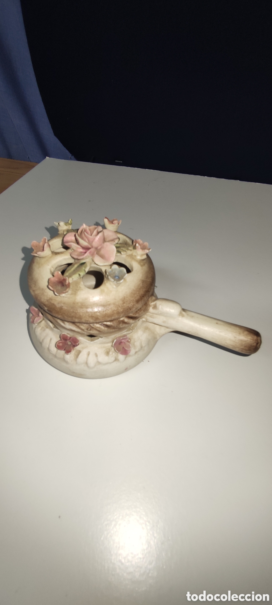 Antig&uuml;edades: Caja decorativa Capodimonte - Foto 7