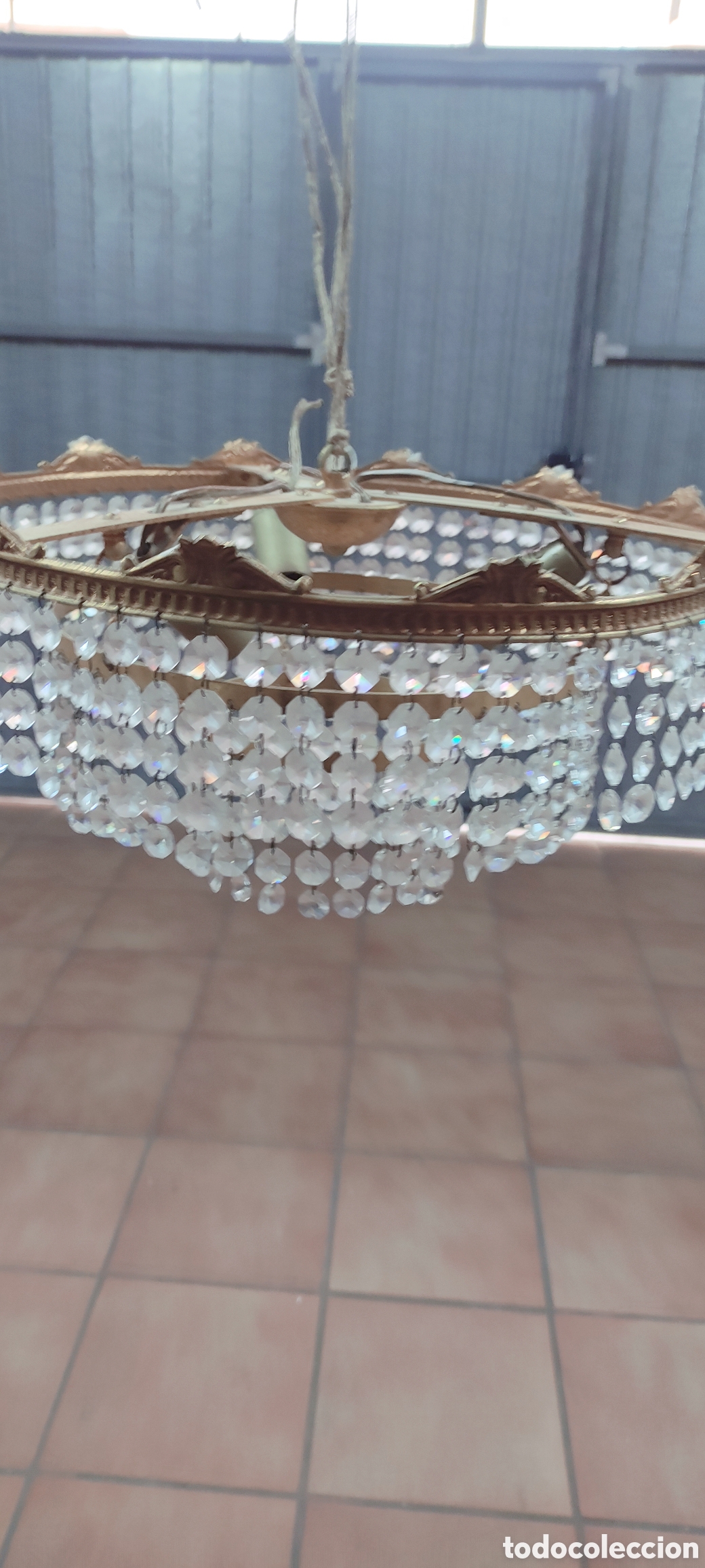 Antig&uuml;edades: Plata de techo vintage - Foto 6