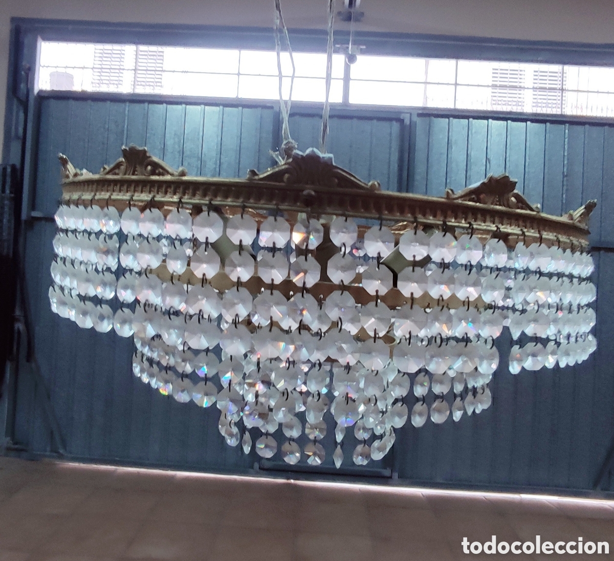 Antig&uuml;edades: Plata de techo vintage - Foto 9