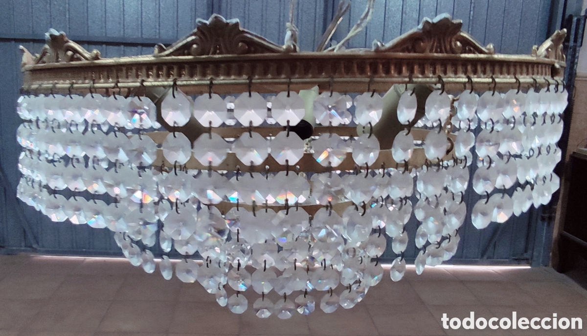 Antig&uuml;edades: Plata de techo vintage - Foto 1