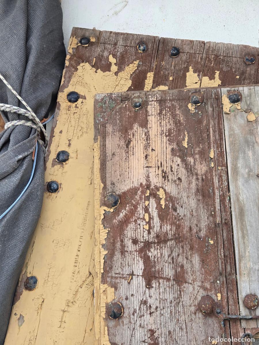 Antig&uuml;edades: puerta de madera antigua - Foto 9