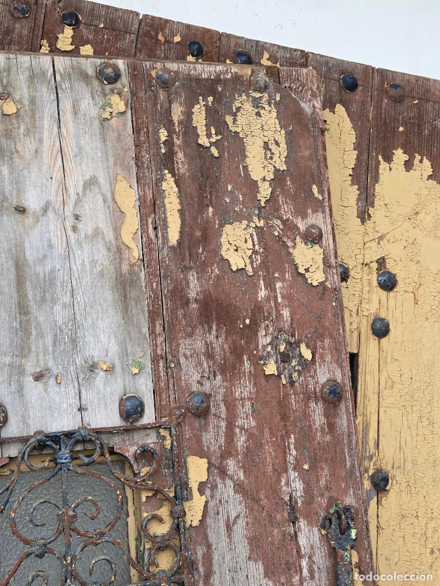Antig&uuml;edades: puerta de madera antigua - Foto 10