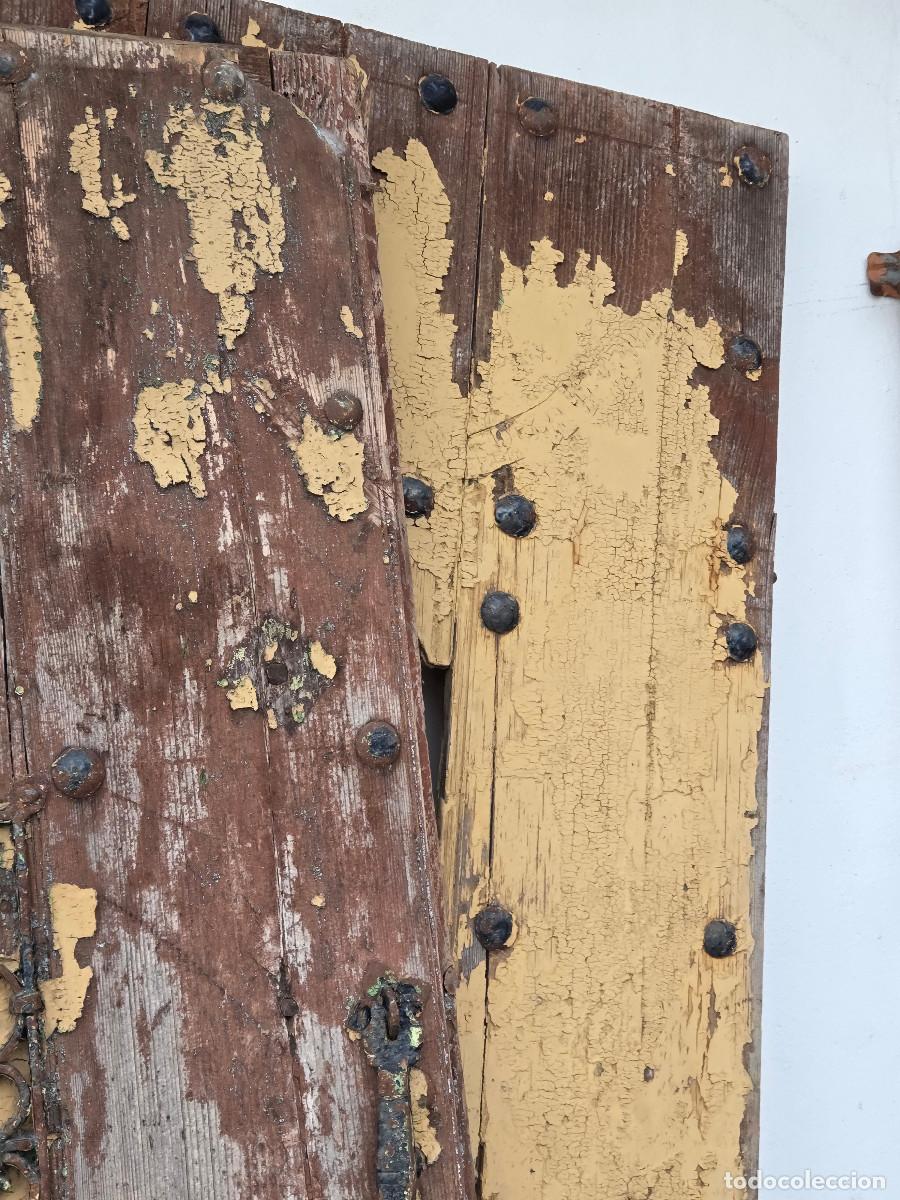 Antig&uuml;edades: puerta de madera antigua - Foto 11