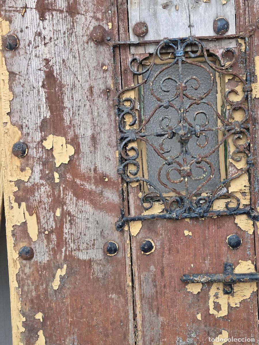 Antig&uuml;edades: puerta de madera antigua - Foto 12