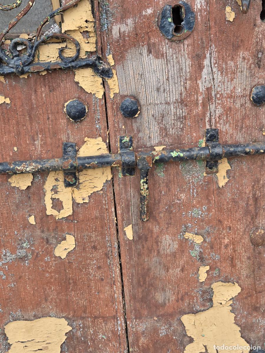 Antig&uuml;edades: puerta de madera antigua - Foto 13