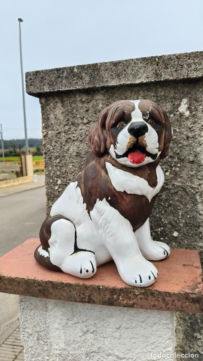 Antig&uuml;edades: Sculpture c&eacute;ramique &eacute;maill&eacute;e peinte &agrave; la main - Foto 1