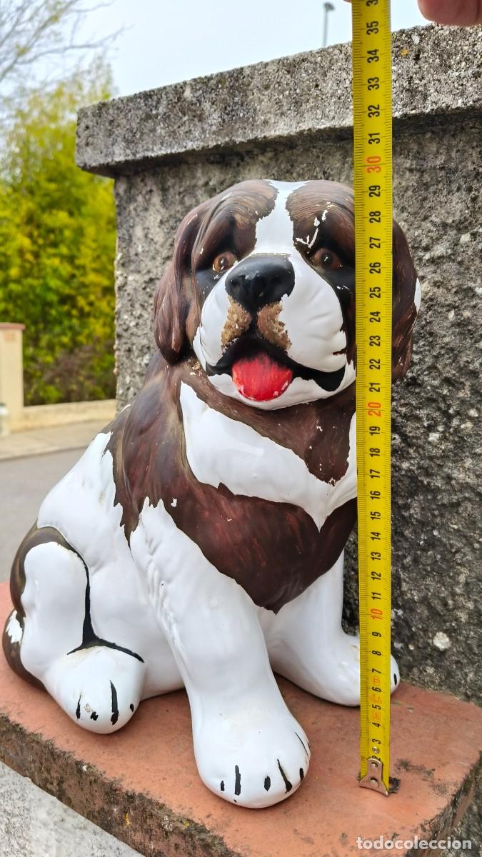 Antig&uuml;edades: Sculpture c&eacute;ramique &eacute;maill&eacute;e peinte &agrave; la main - Foto 5