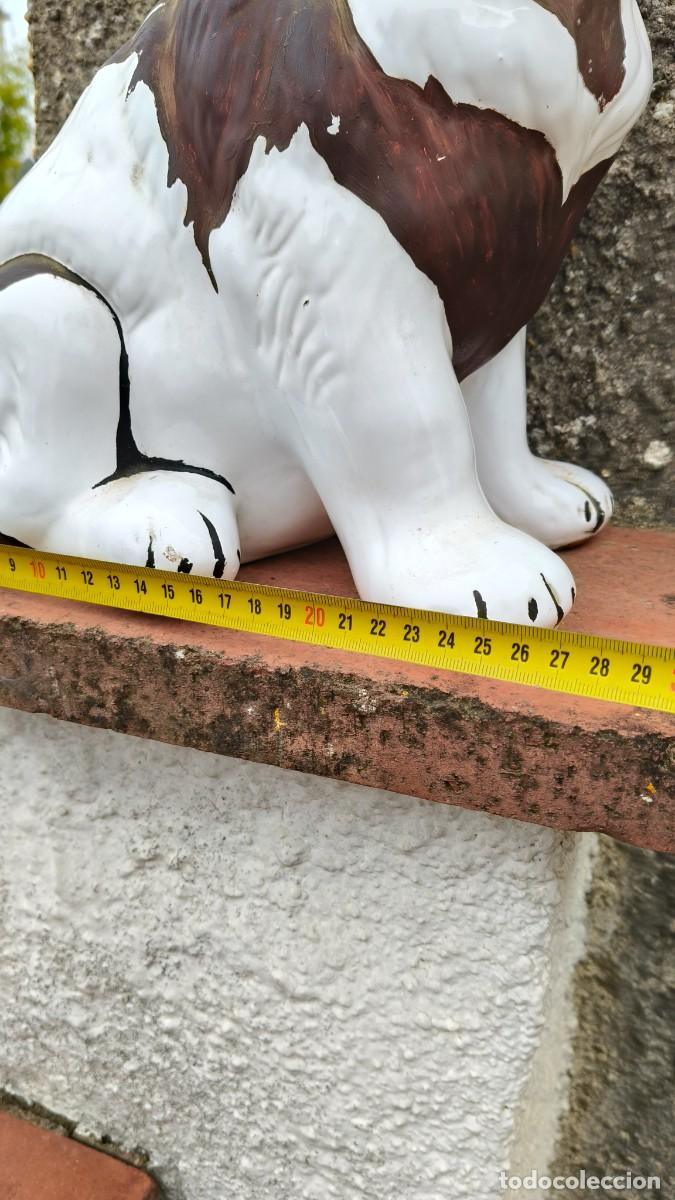 Antig&uuml;edades: Sculpture c&eacute;ramique &eacute;maill&eacute;e peinte &agrave; la main - Foto 6