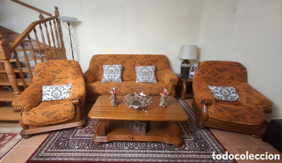 Antig&uuml;edades: Conjunto Muebles Sal&oacute;n DANVES - Foto 1