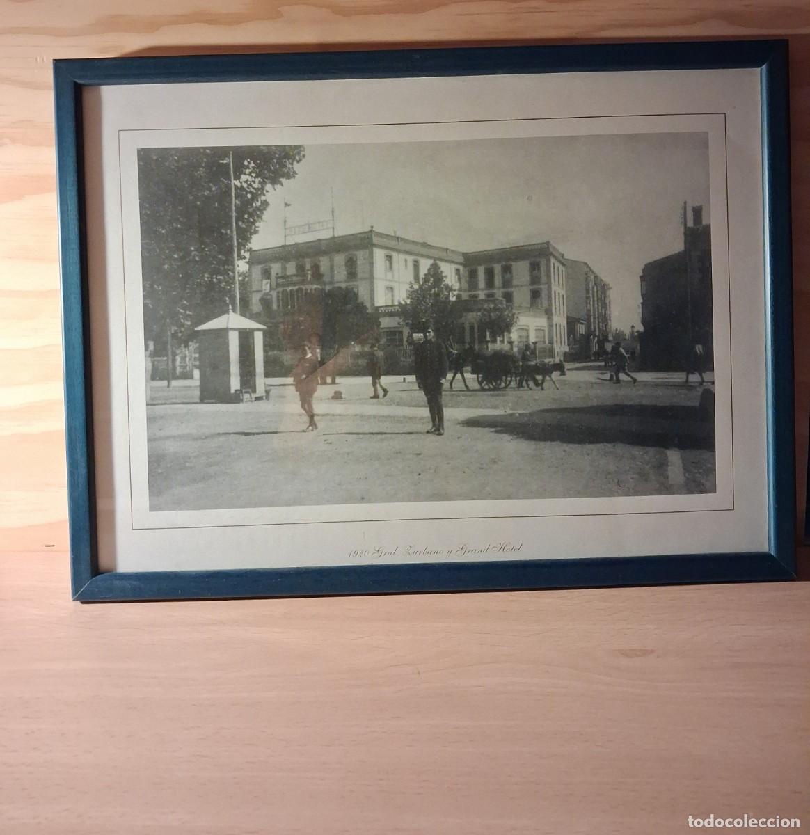 Antig&uuml;edades: L&aacute;mina enmarcada. Logro&ntilde;o. A&ntilde;o 1920 - Foto 1
