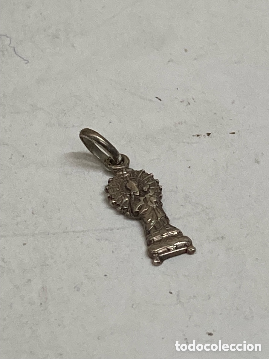 Antig&uuml;edades: Colgante de plata religiosa C544 - Foto 1