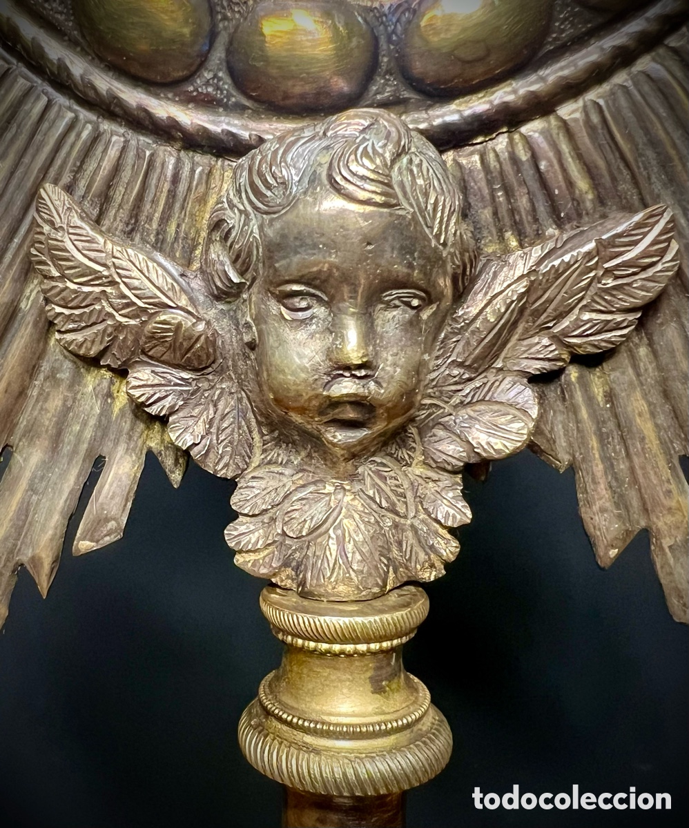 Antig&uuml;edades: Custodia de Sol, principios de S.XIX - Foto 7
