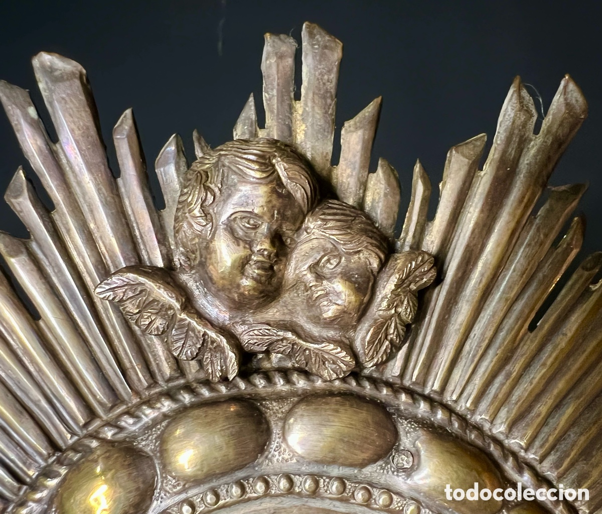 Antig&uuml;edades: Custodia de Sol, principios de S.XIX - Foto 9
