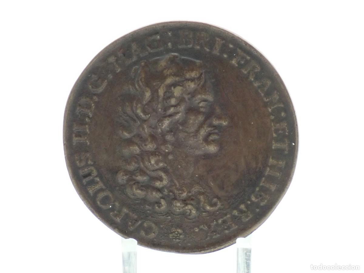 Antig&uuml;edades: MEDALLA DE CARLOS II, GRAN BRETA&Ntilde;A - Foto 1