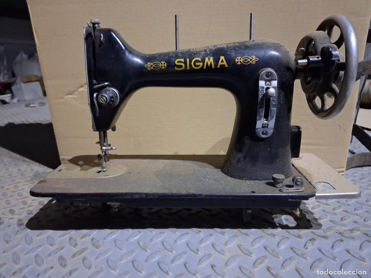 Antig&uuml;edades: Maquina de coser sigma - Foto 1