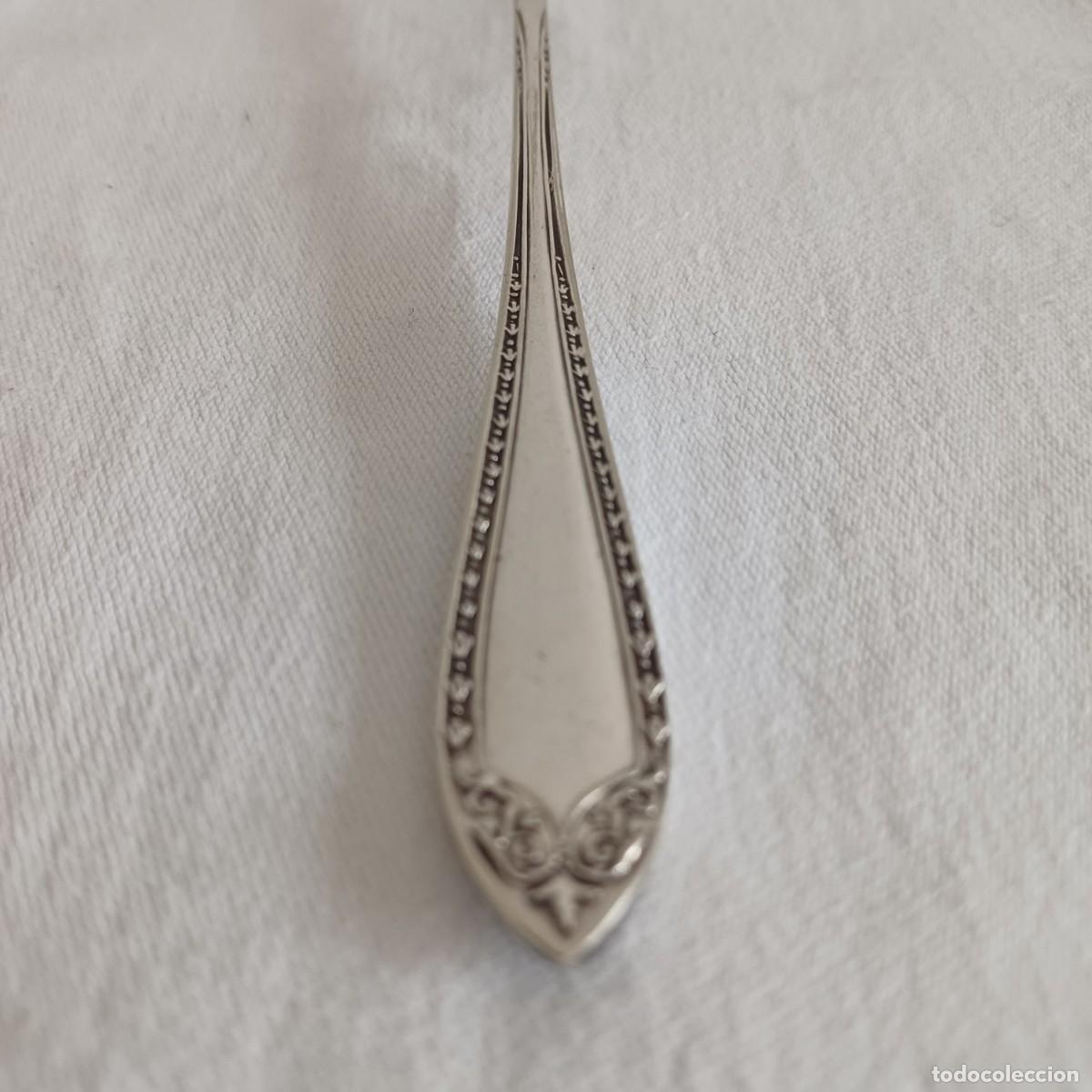 Antig&uuml;edades: Antique Silverplate Olive/Condiment Fork - Foto 4