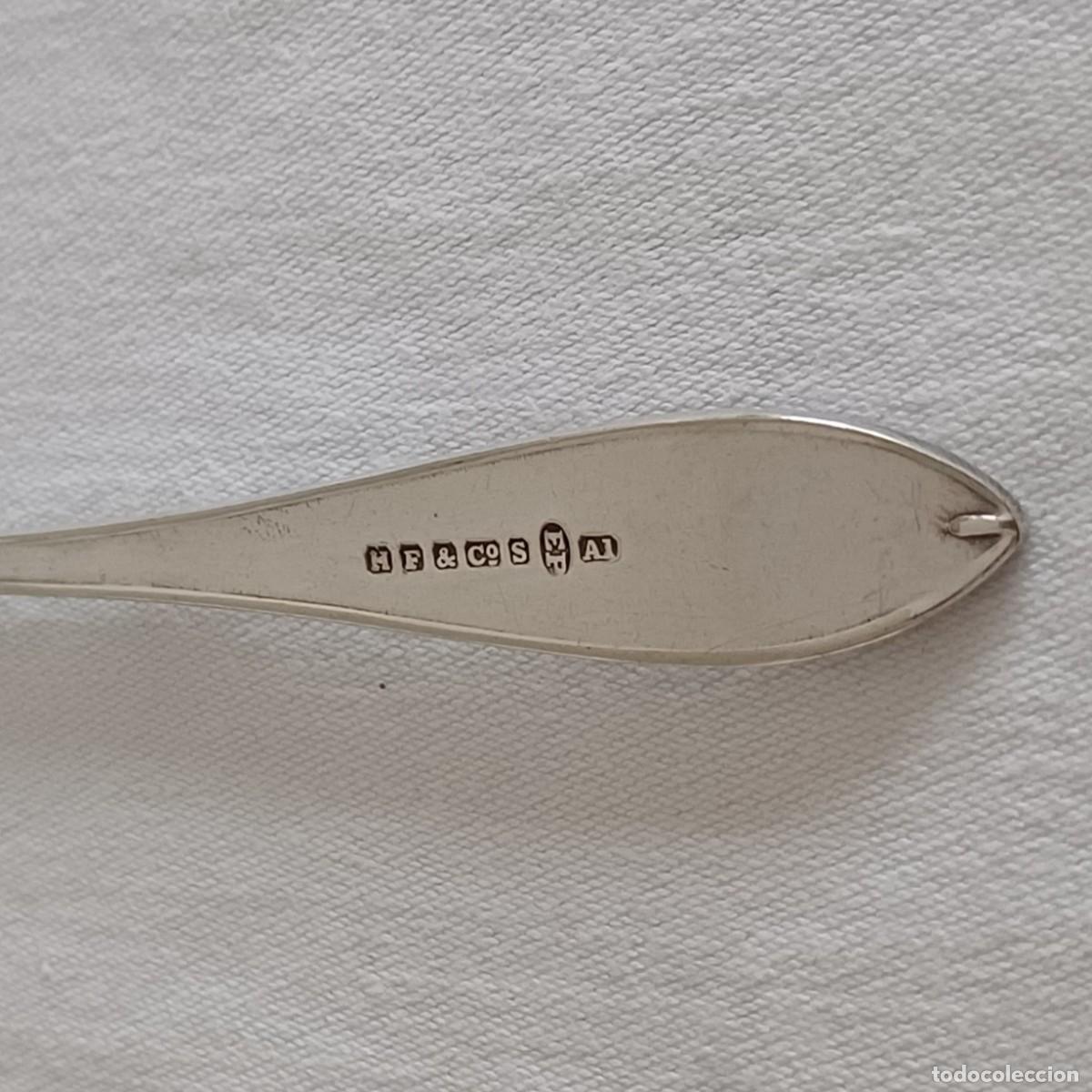 Antig&uuml;edades: Antique Silverplate Olive/Condiment Fork - Foto 5