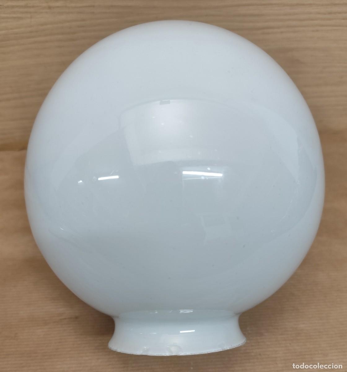 Antig&uuml;edades: Globo de cristal para l&aacute;mpara - Foto 3